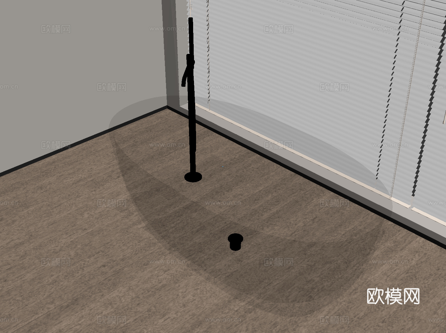 现代浴缸su模型