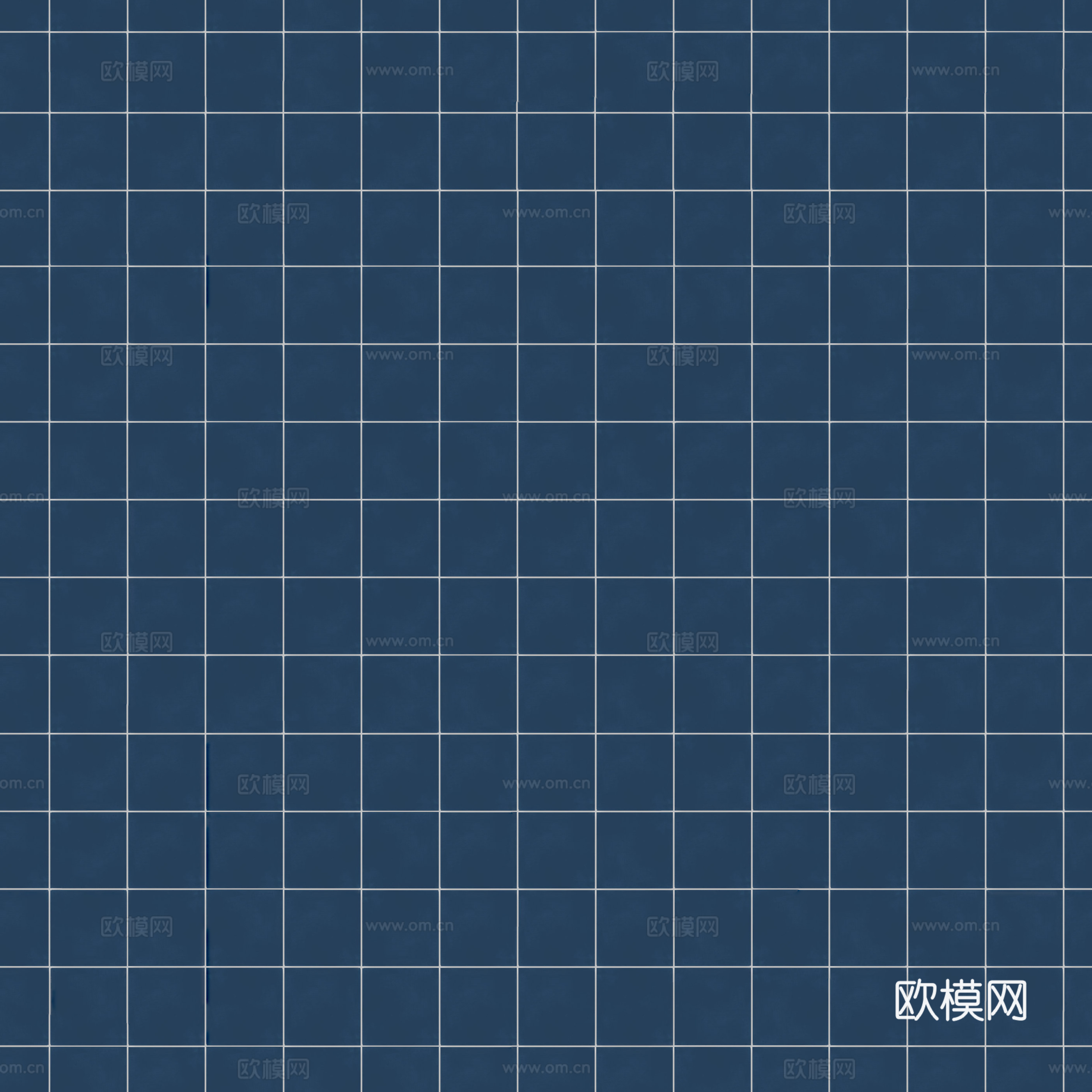 无缝深蓝色格子砖贴