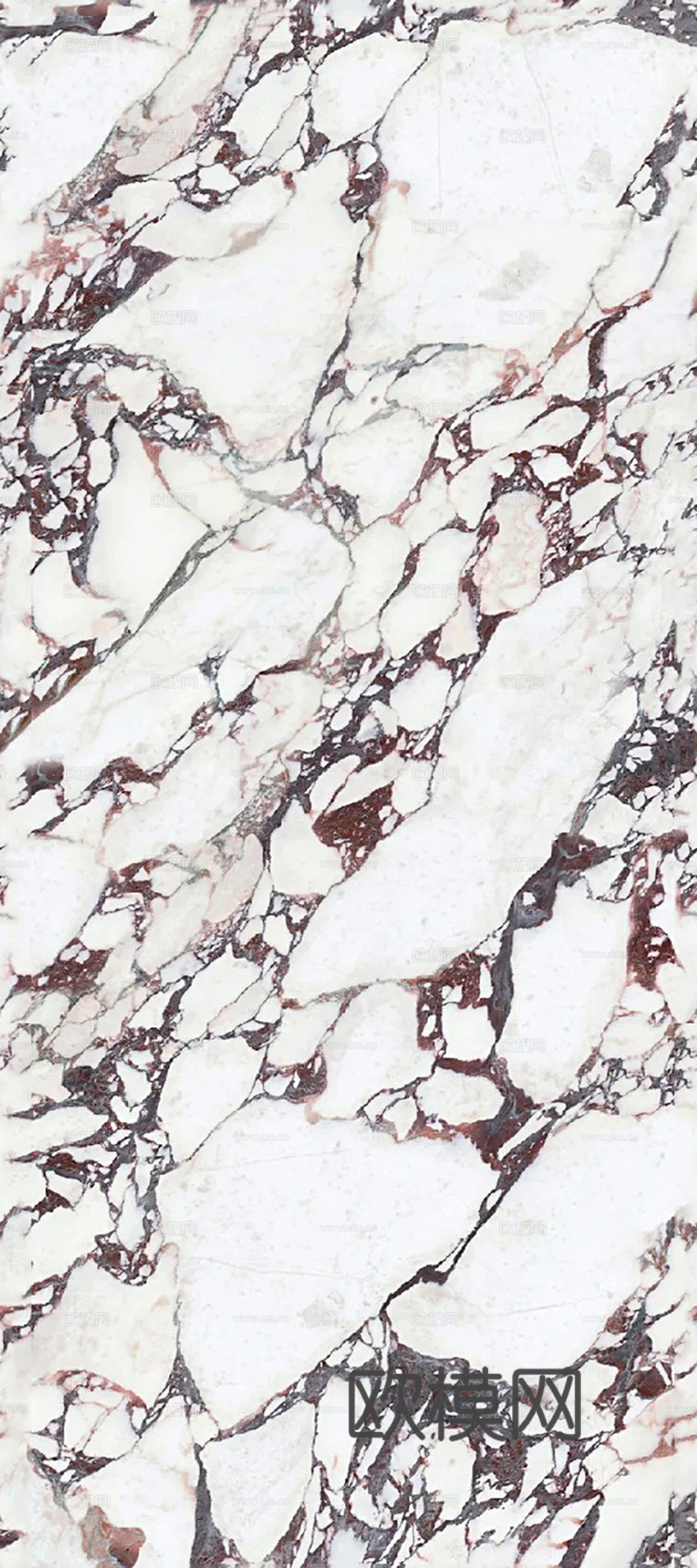 无缝宝格丽紫瓷砖_简约瓷砖岩板