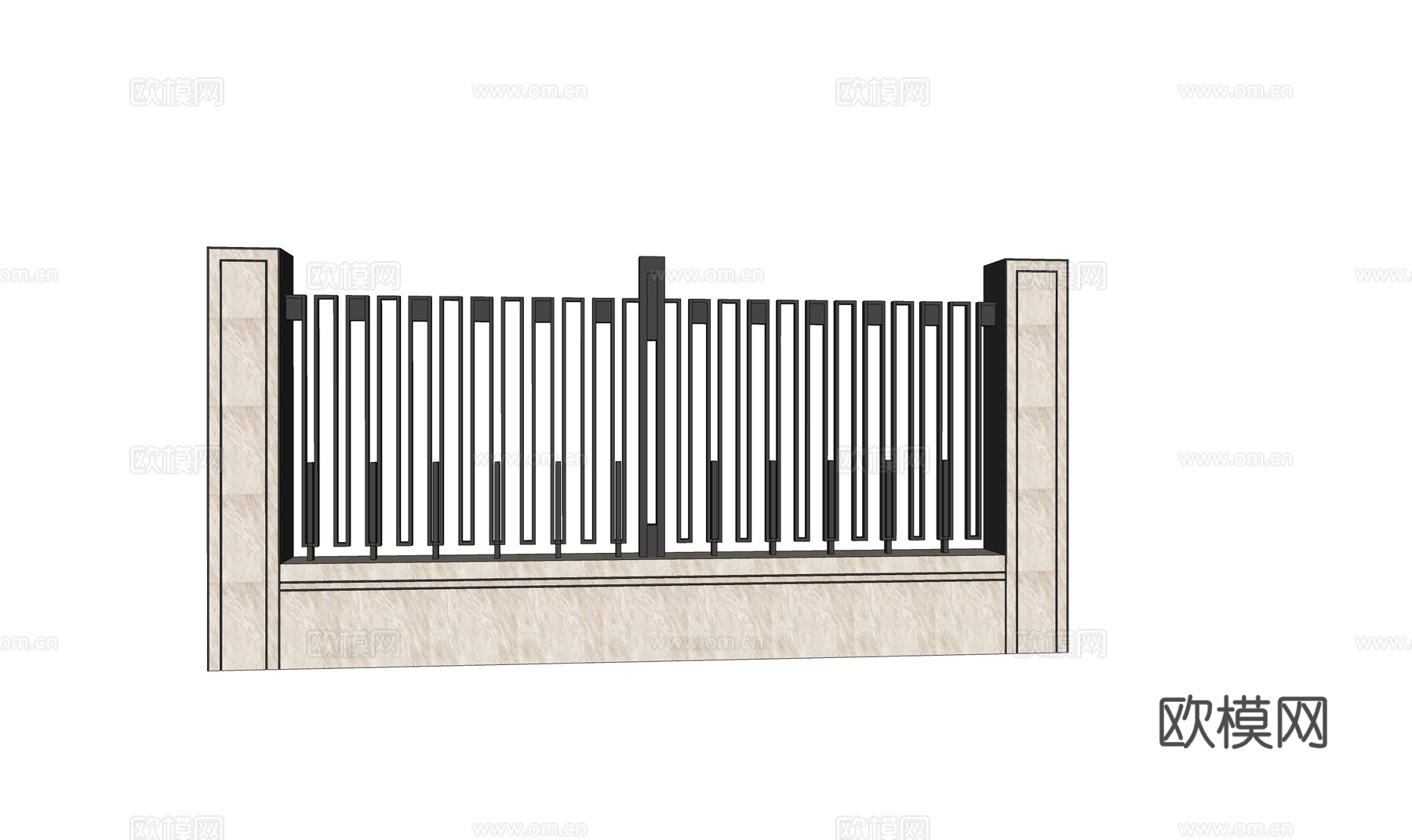 造景 水景 门 微景观 室内造景 屋顶花园 庭院门 庭院灯su模型