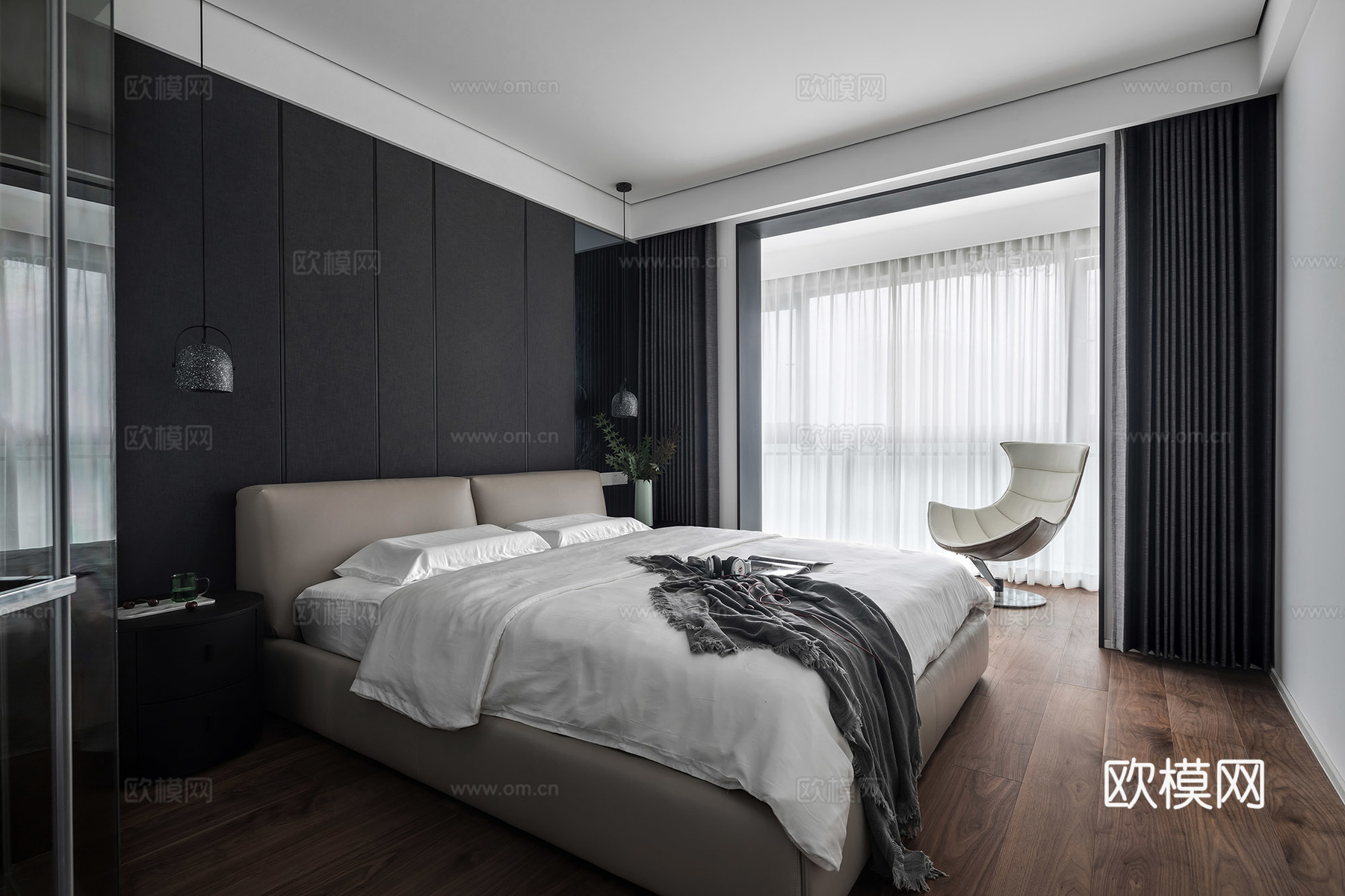 轻奢大平层 样板间 最新全套施工图 效果图合集cad施工图