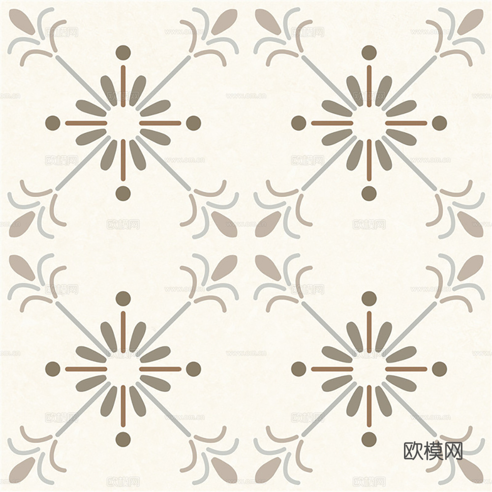 厨房 洗手间小花砖