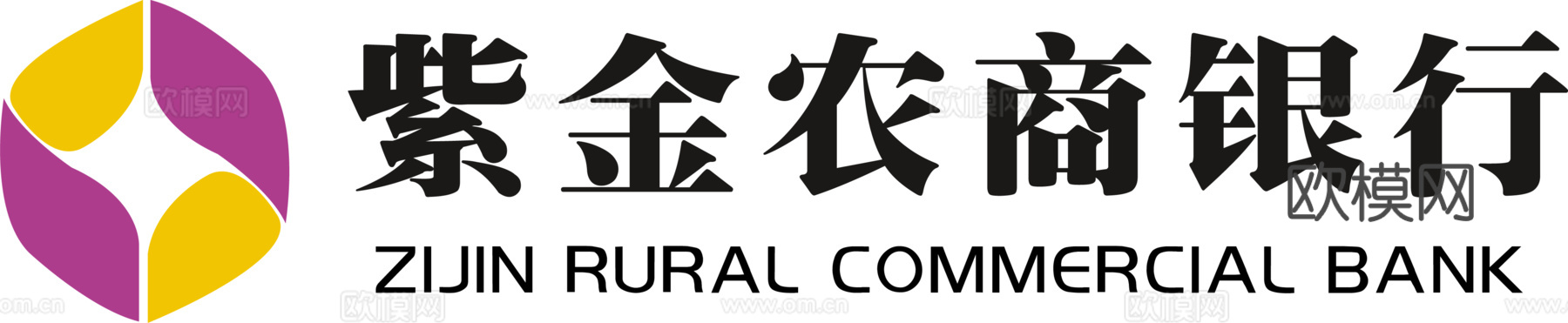 紫金农商，国内银行logo