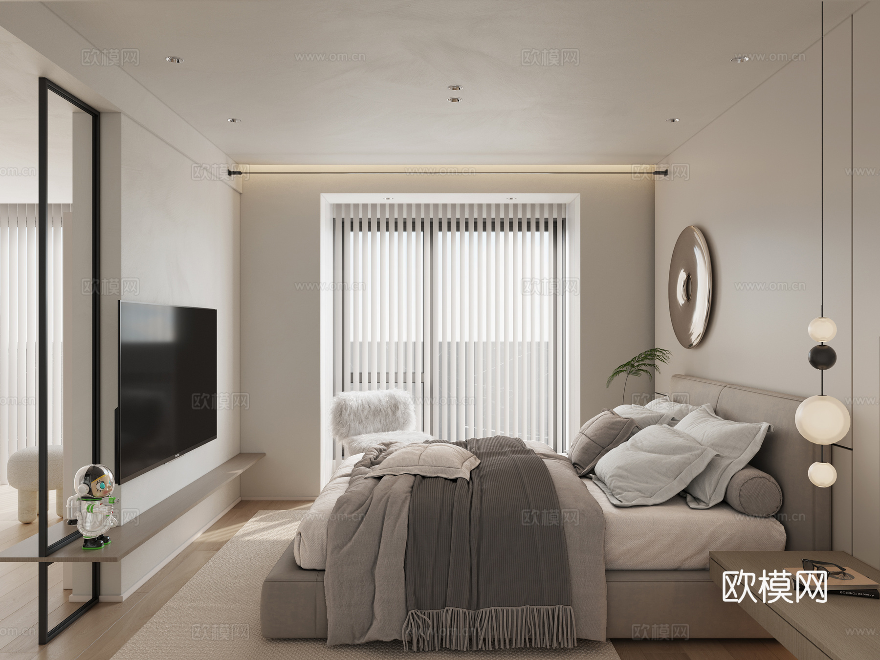 轻奢大平层 样板间 最新全套施工图 效果图合集cad施工图