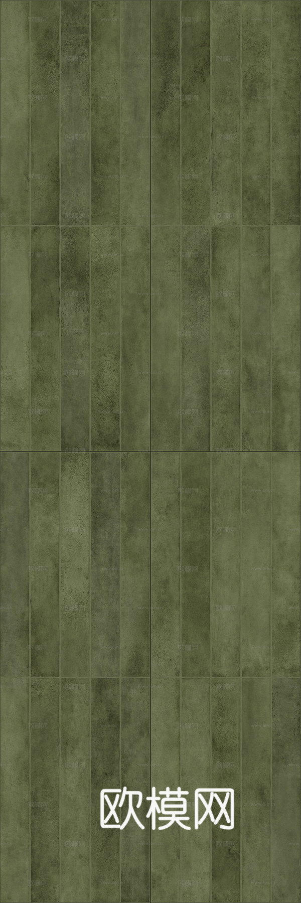 墨绿色复古格子砖