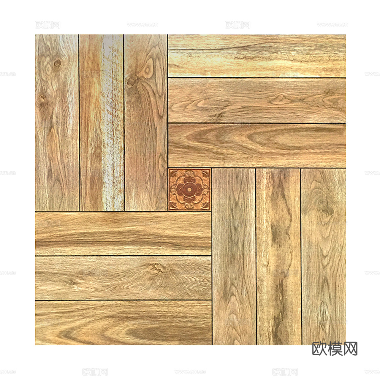 拼花木地板木拼板3D立体地板花纹木纹木质拼花