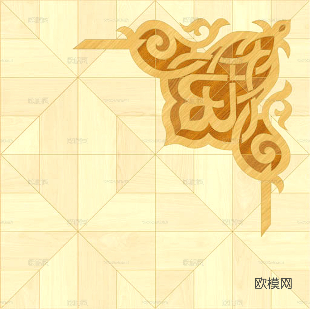 拼花木地板木拼板3D立体地板花纹木纹木质拼花