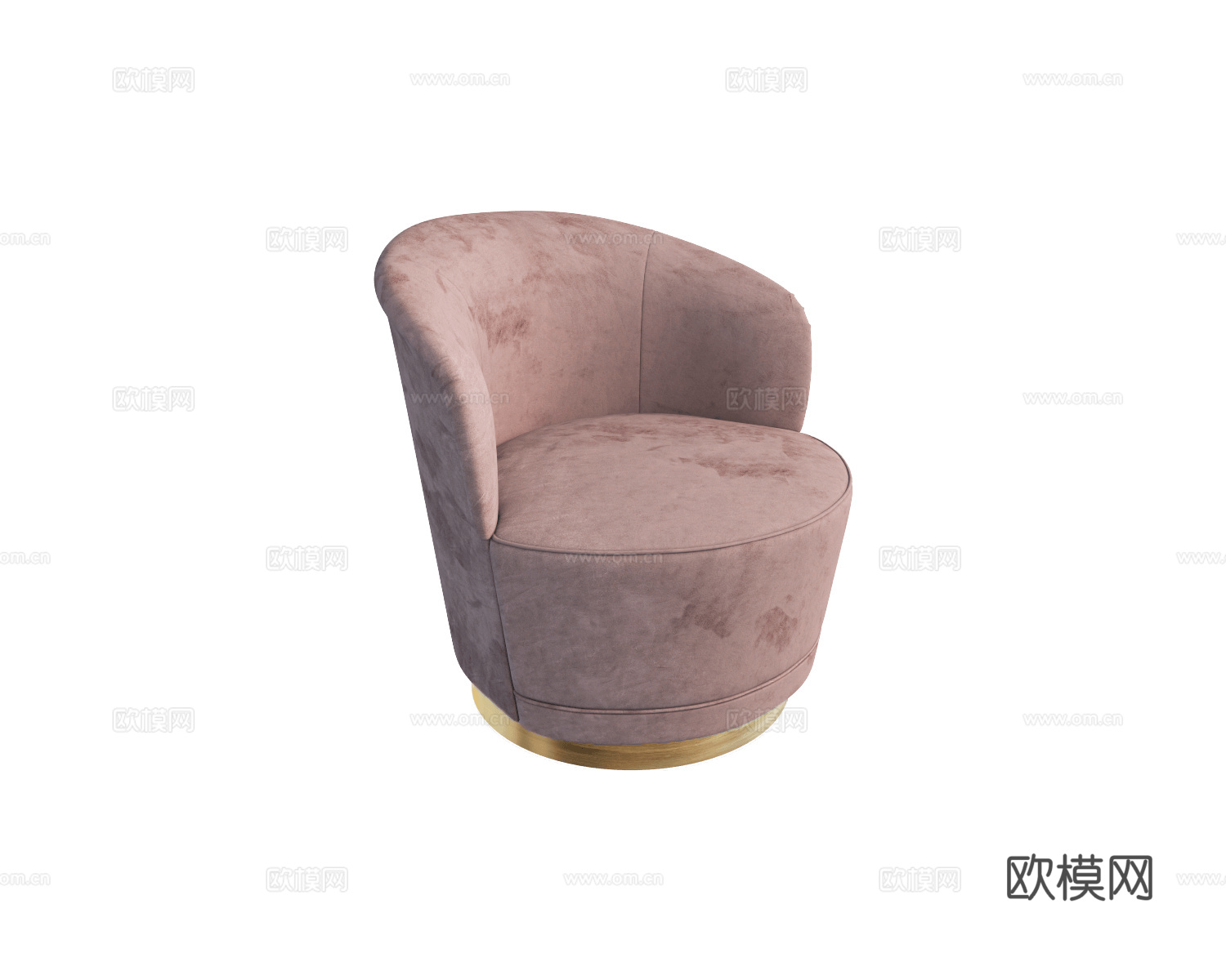 Any Home 意式单人沙发3d模型下载