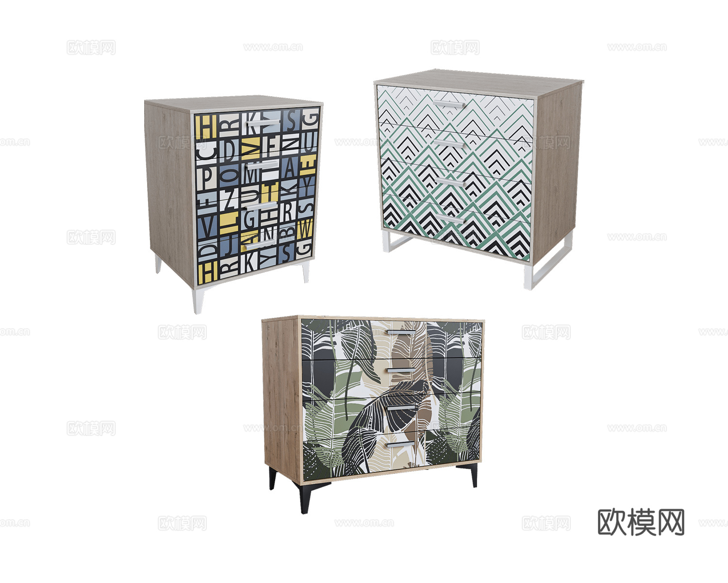 Mirlachev 斗柜3d模型下载