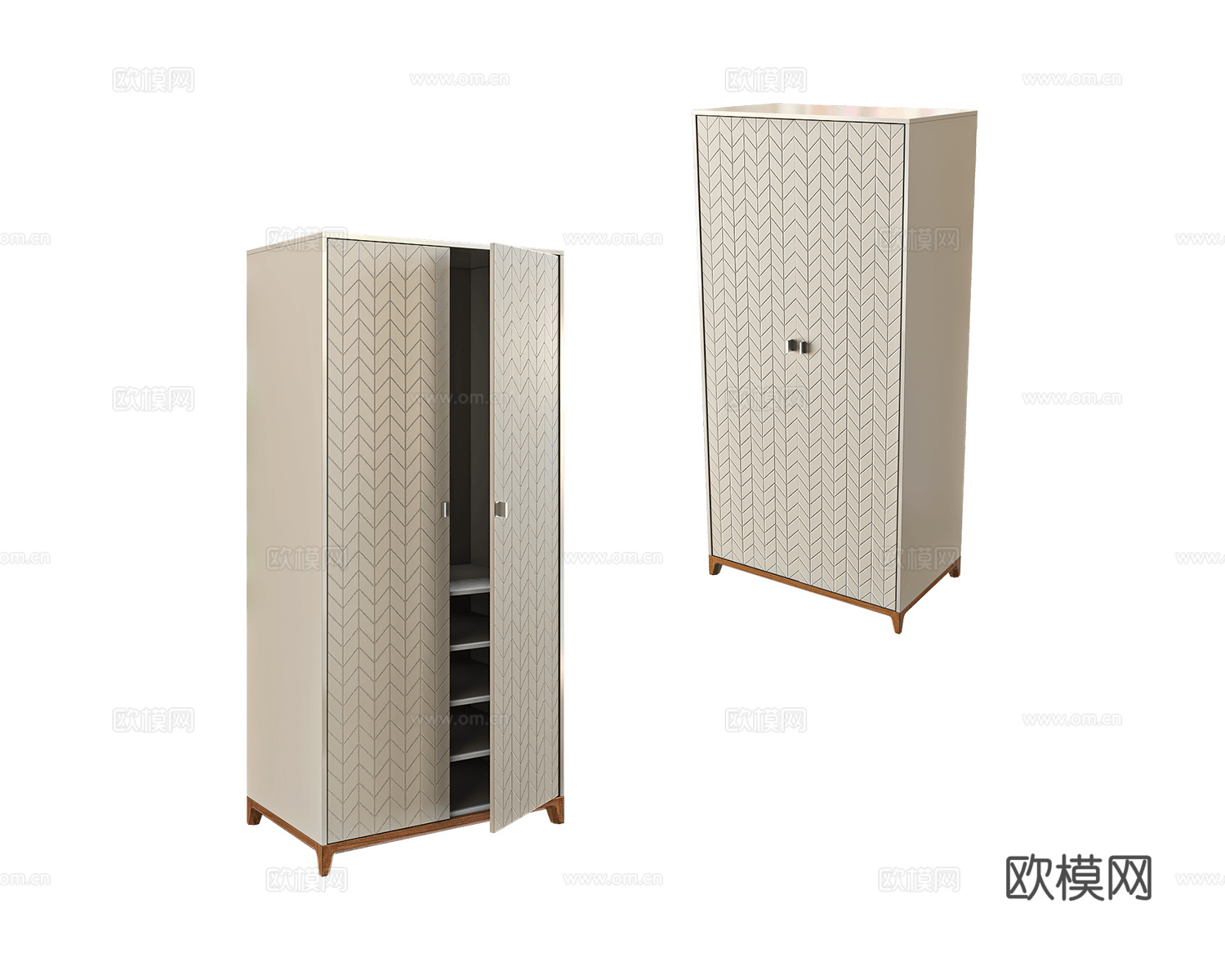 The IDEA 衣柜3d模型下载