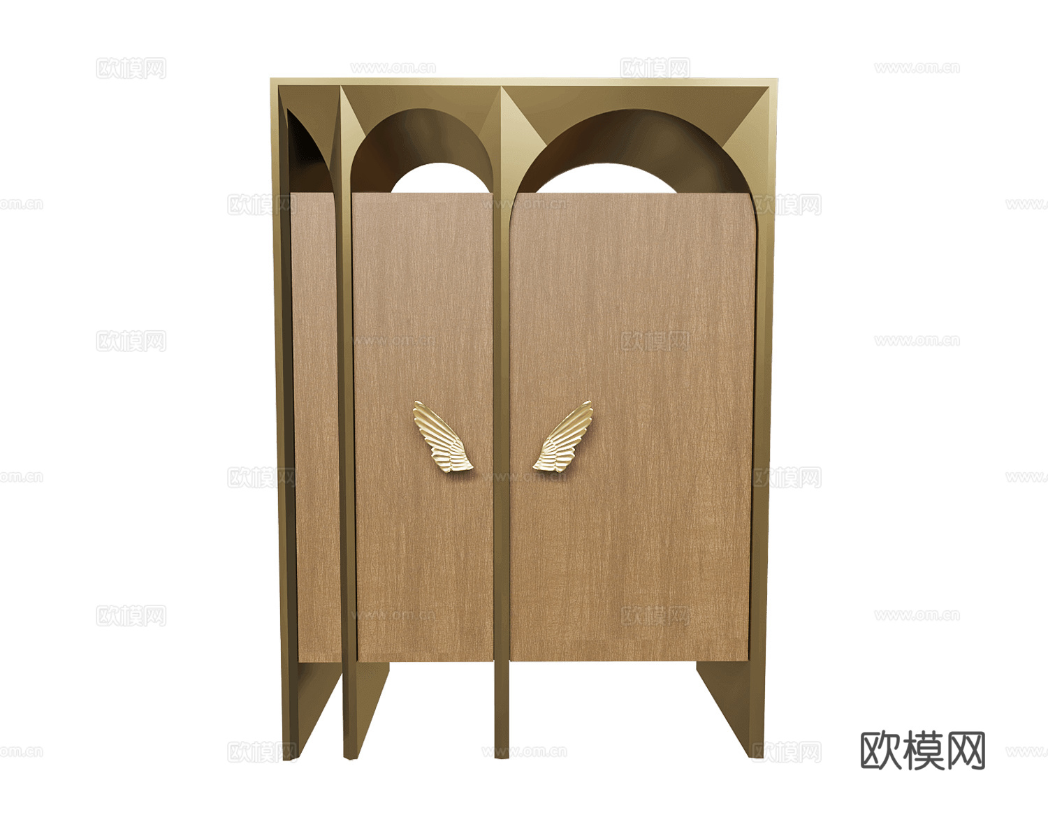 Jetclass 意式餐边柜3d模型下载（渲染图1）