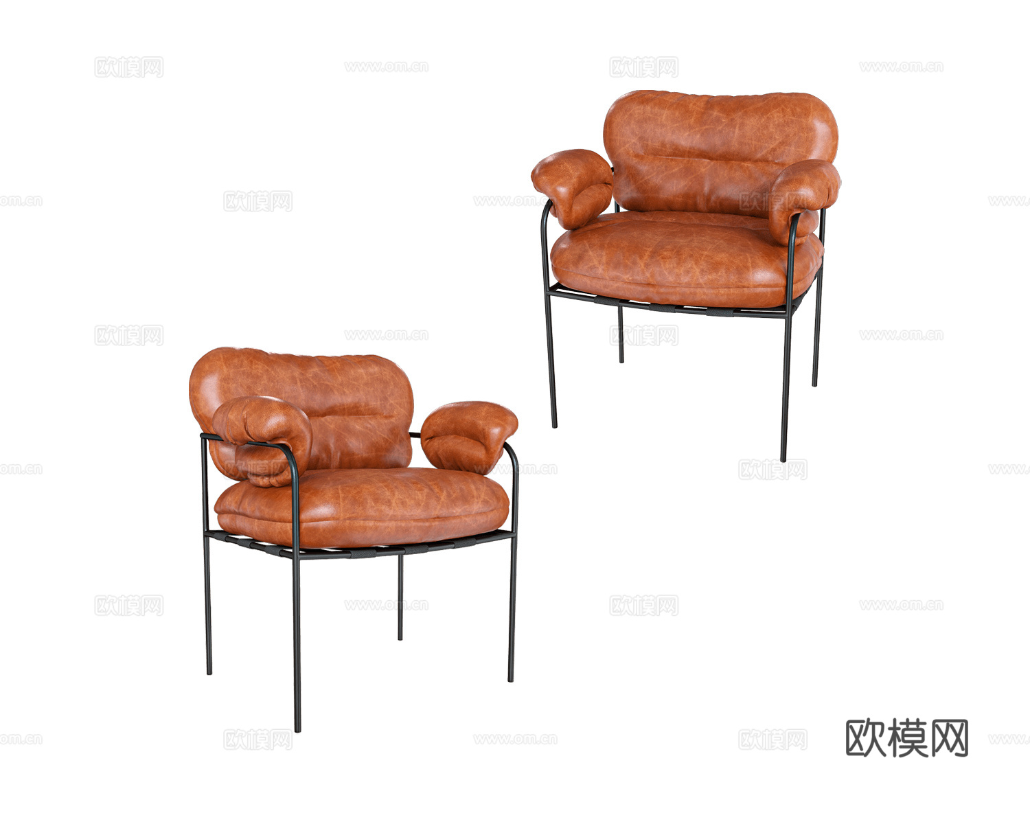 CorsaStyle 意式休闲椅3d模型下载