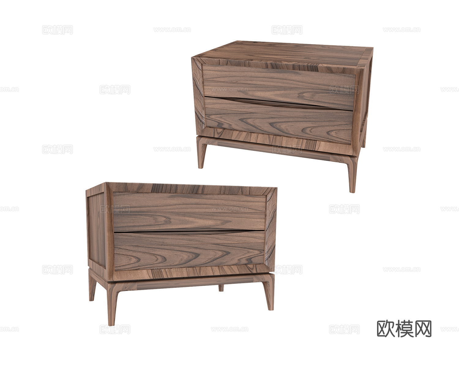 Ceccotti Collezioni 床头柜3d模型下载