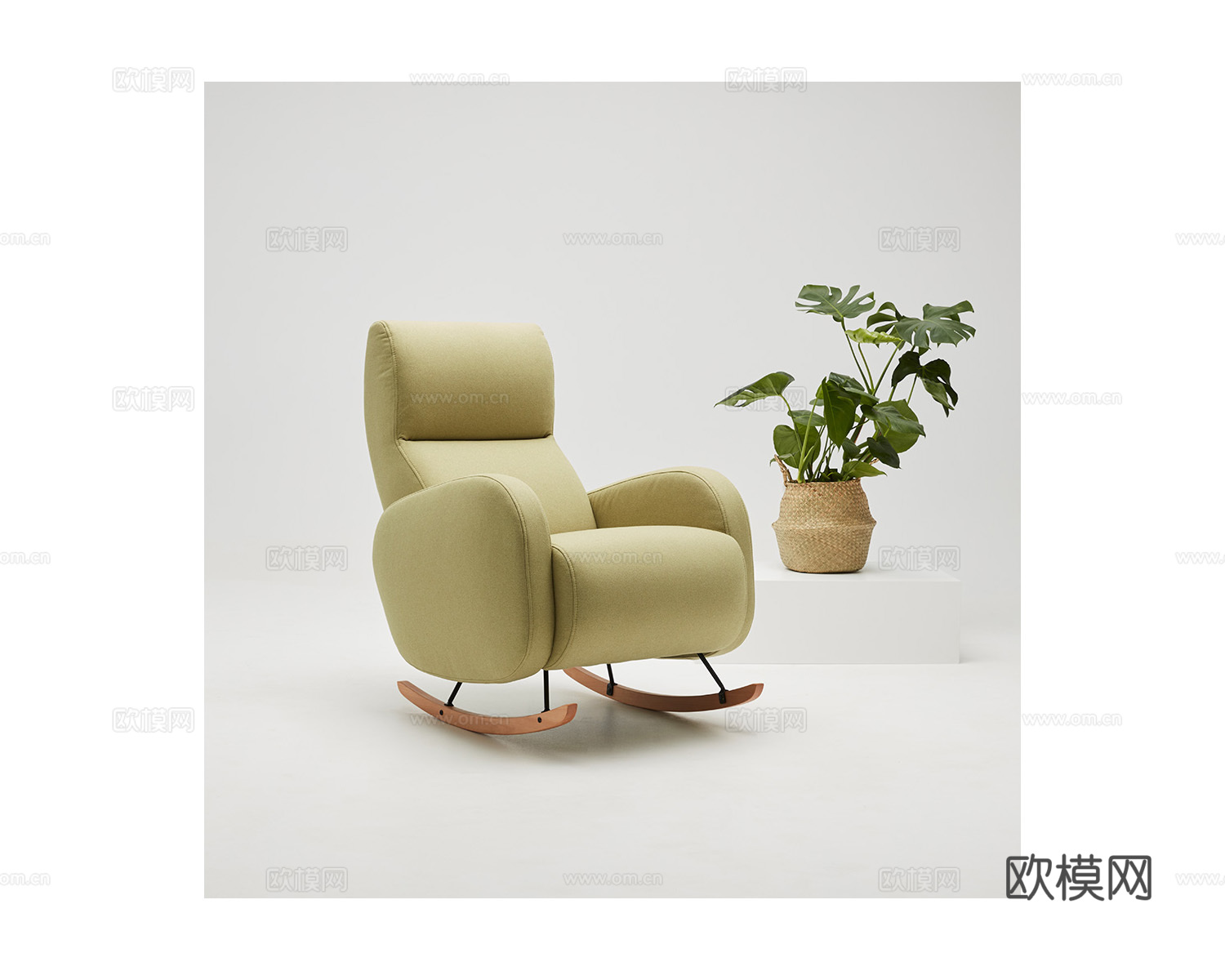 Bizzarto 单人沙发3d模型下载（渲染图2）