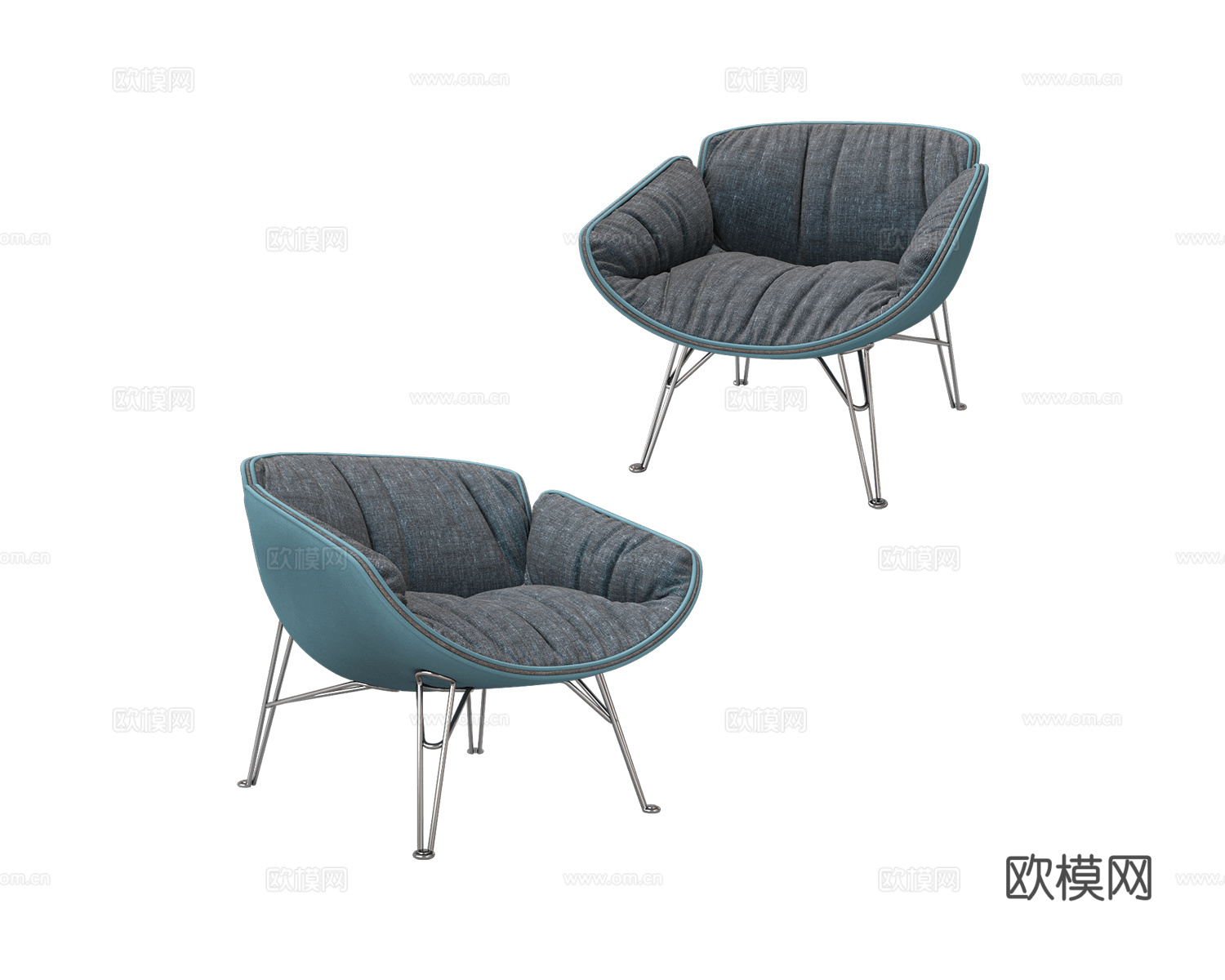 Arketipo 休闲椅3d模型下载