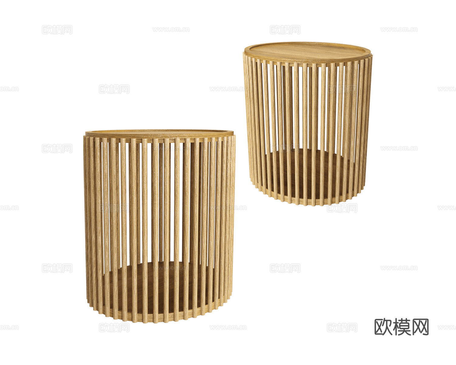Manual mode 木凳 茶凳子3d模型下载