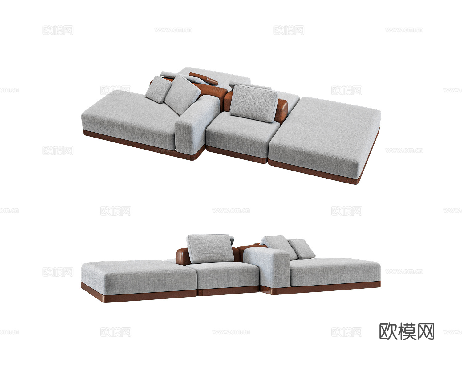 Bino home 多人沙发3d模型下载