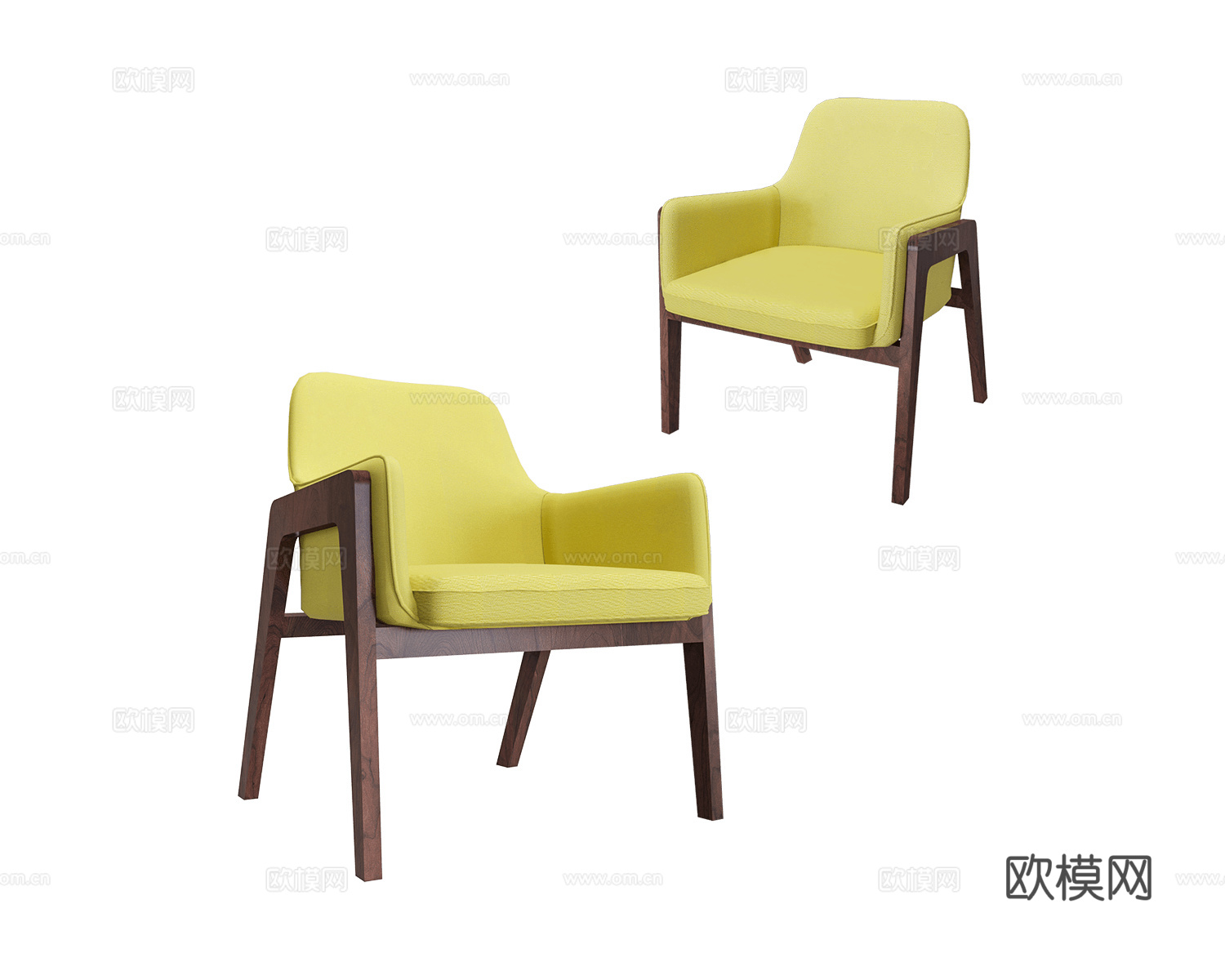 ZZOK 餐椅3d模型下载