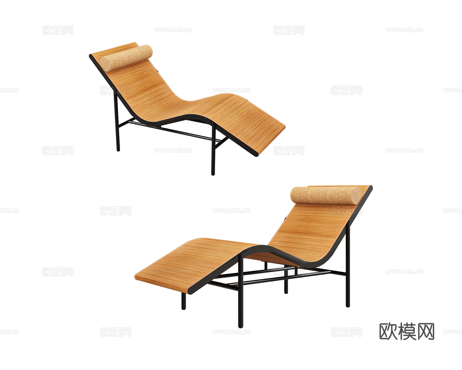 Nature 躺椅3d模型下载