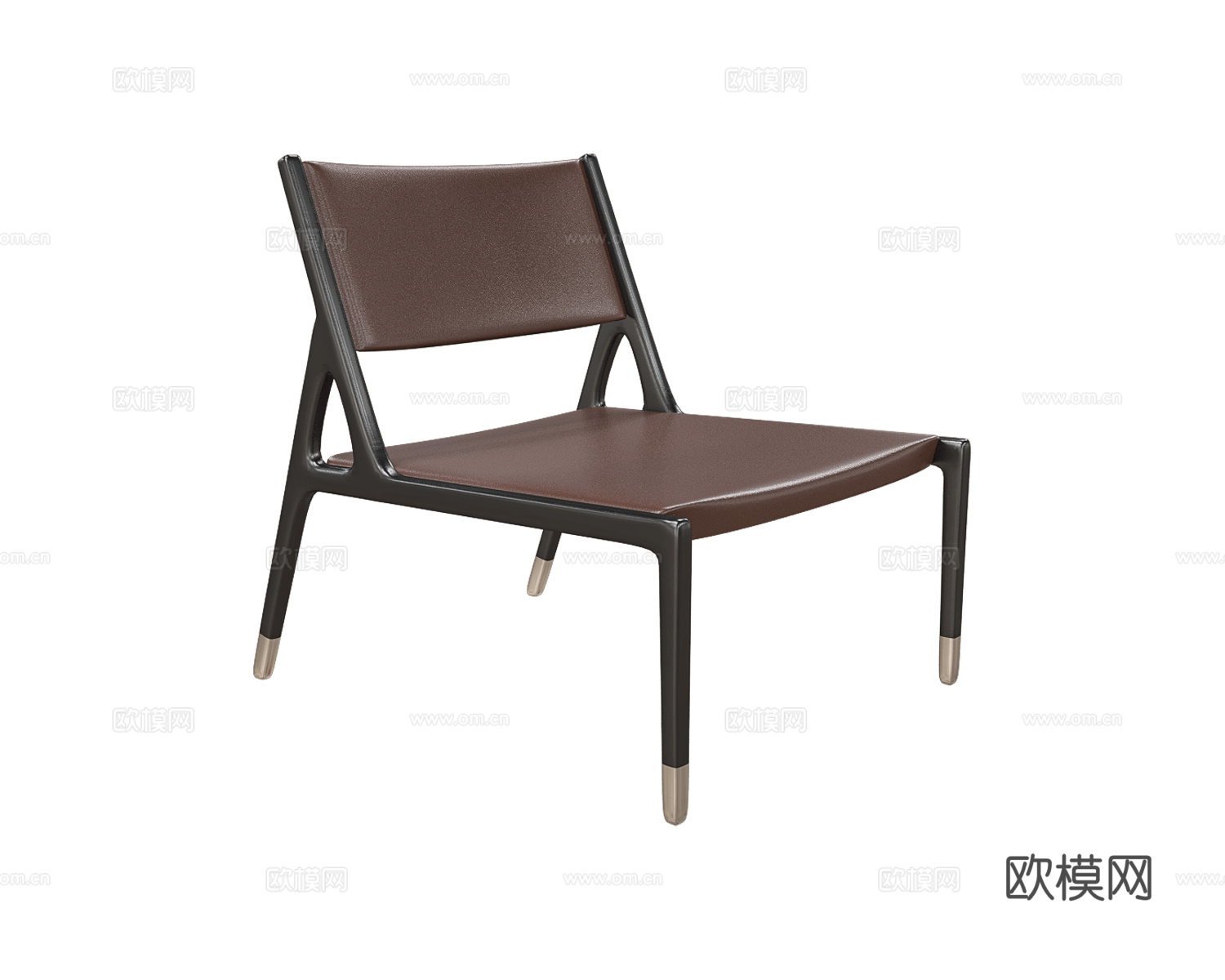 Ceccotti Collezioni 意式休闲椅3d模型下载（渲染图1）