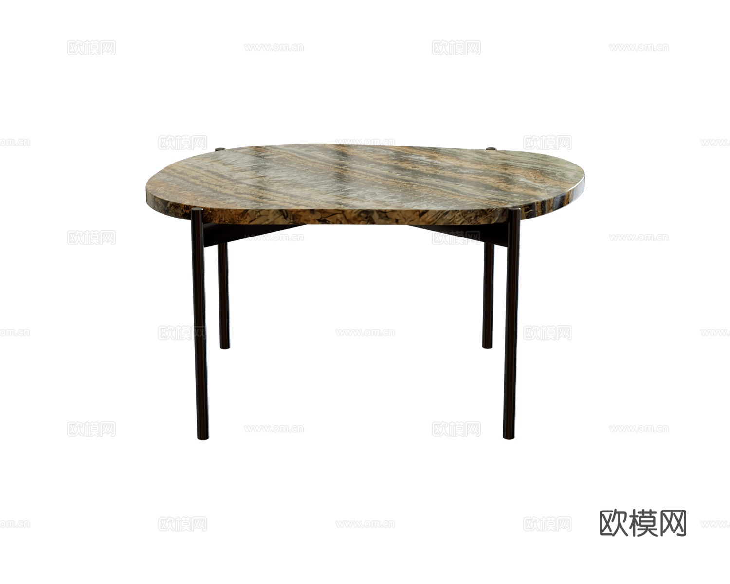 Woud 角几3d模型下载