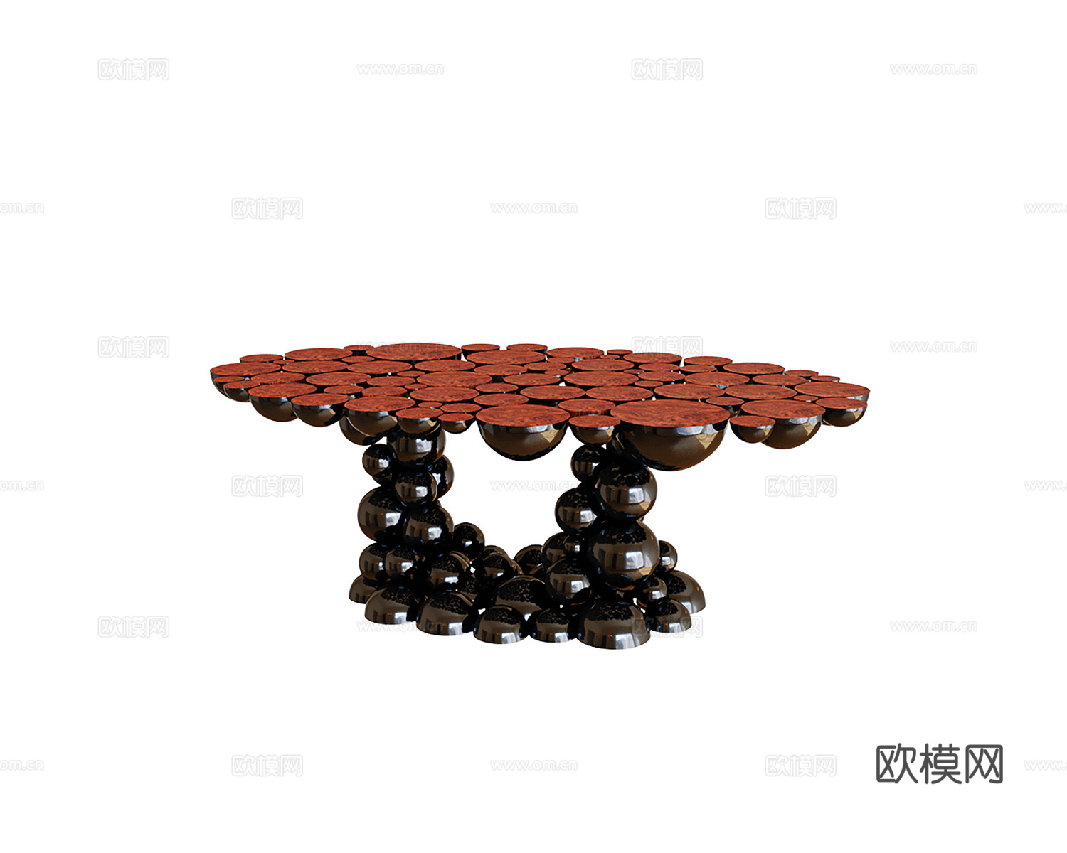 Boca do Lobo意式端景台3d模型下载（渲染图2）