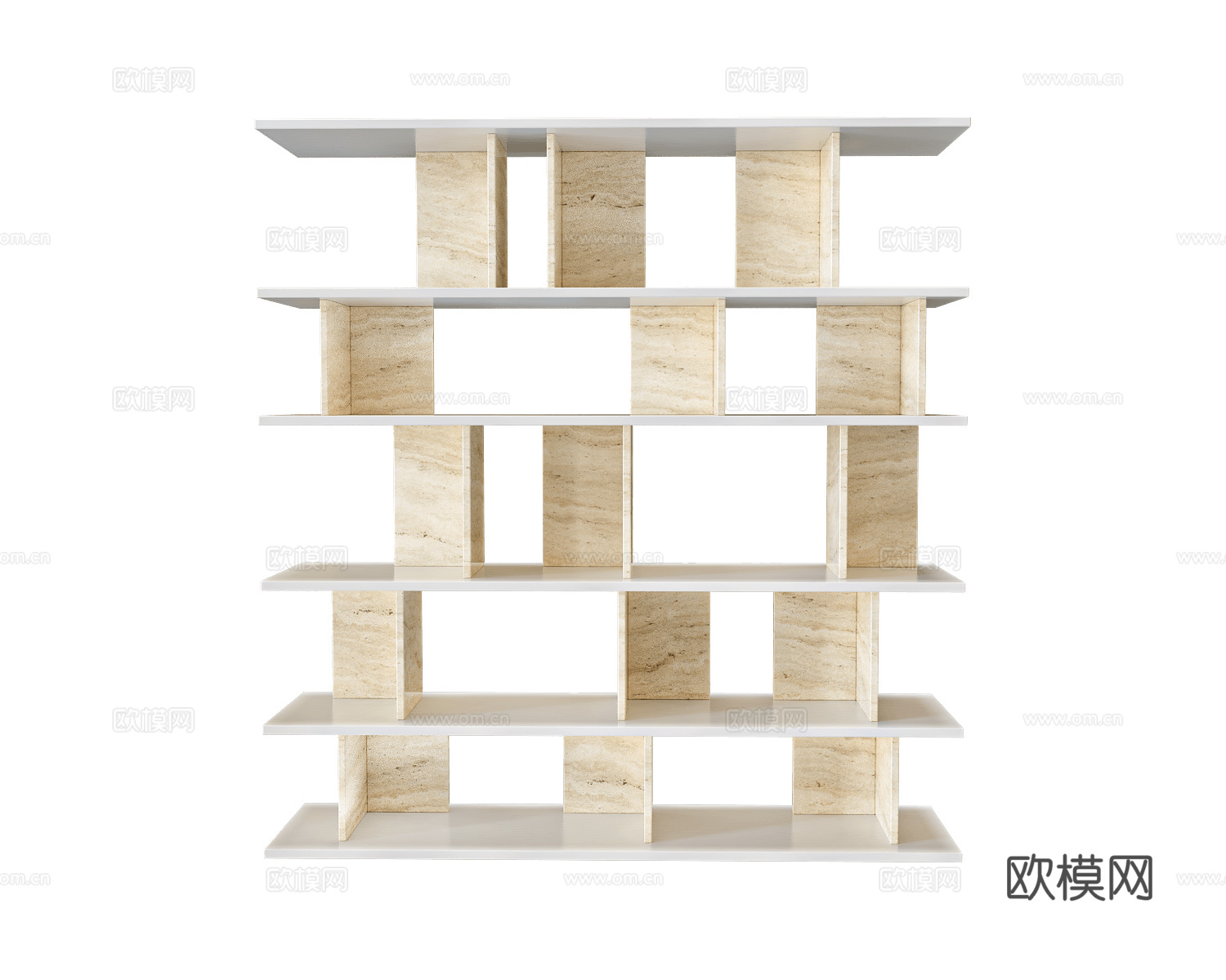 Manual mode 书架3d模型下载（渲染图1）