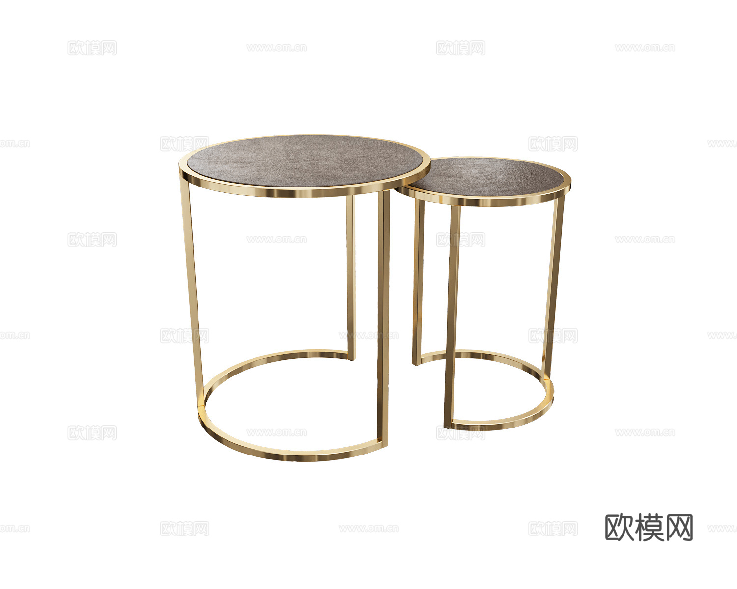 Full House 美式茶几3d模型下载