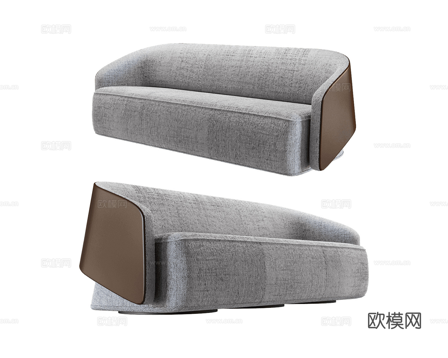 Bino home 双人沙发3d模型下载