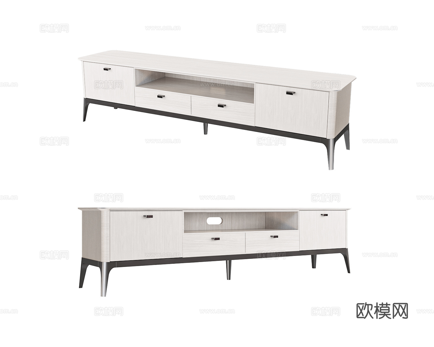 Furman 电视柜3d模型下载