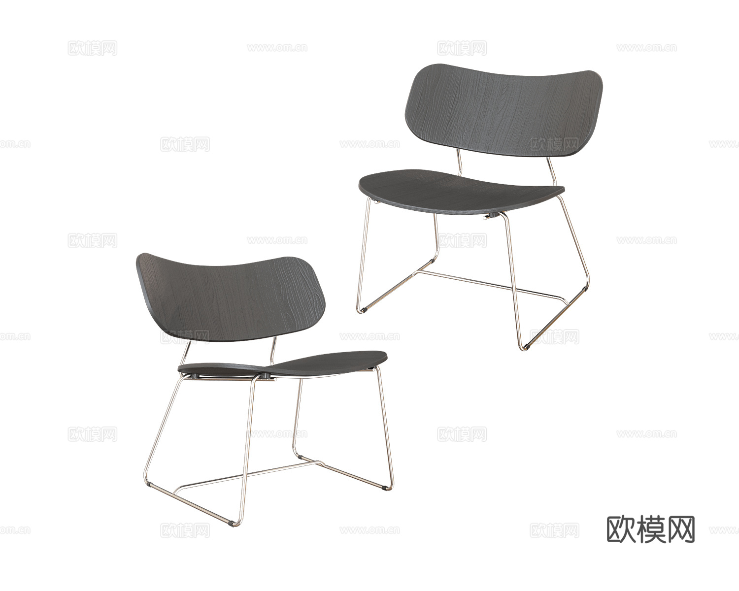 Artu 意式办公椅 椅子3d模型下载