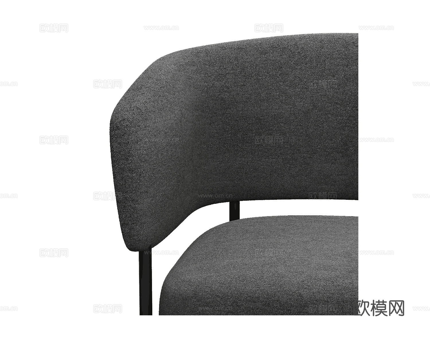 Blasco&Vila 单人沙发3d模型下载（渲染图3）