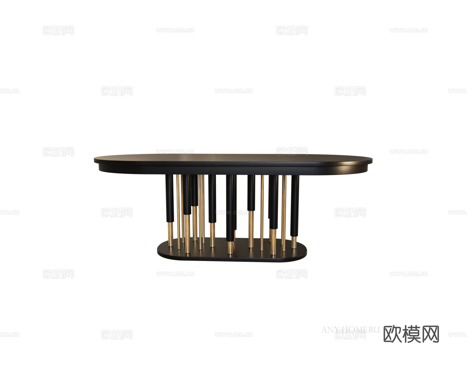Any Home 意式餐桌3d模型下载