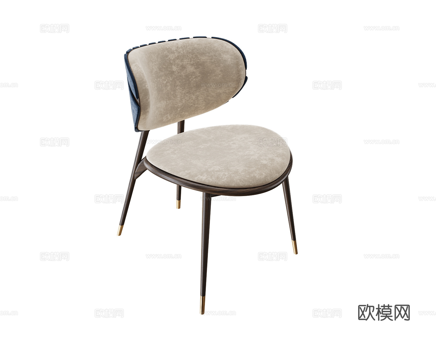 ALMA de LUCE 意式餐椅3d模型下载（渲染图2）