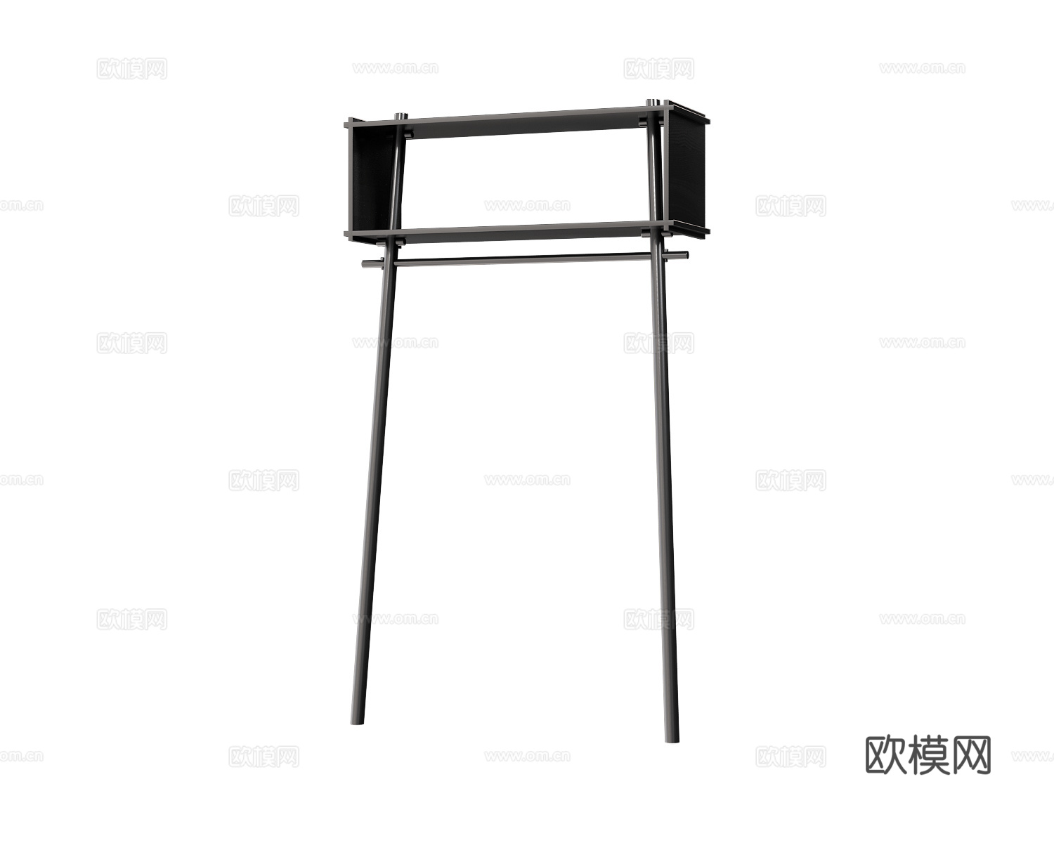 Woud 挂衣钩3d模型下载（渲染图1）