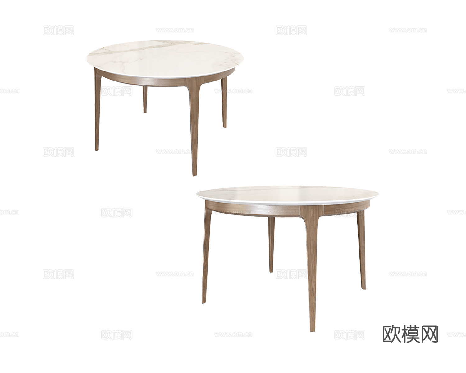 Furman 圆几 角几3d模型下载