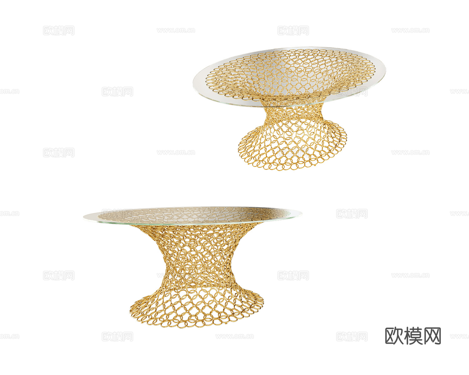 Cantori 轻奢餐桌3d模型下载