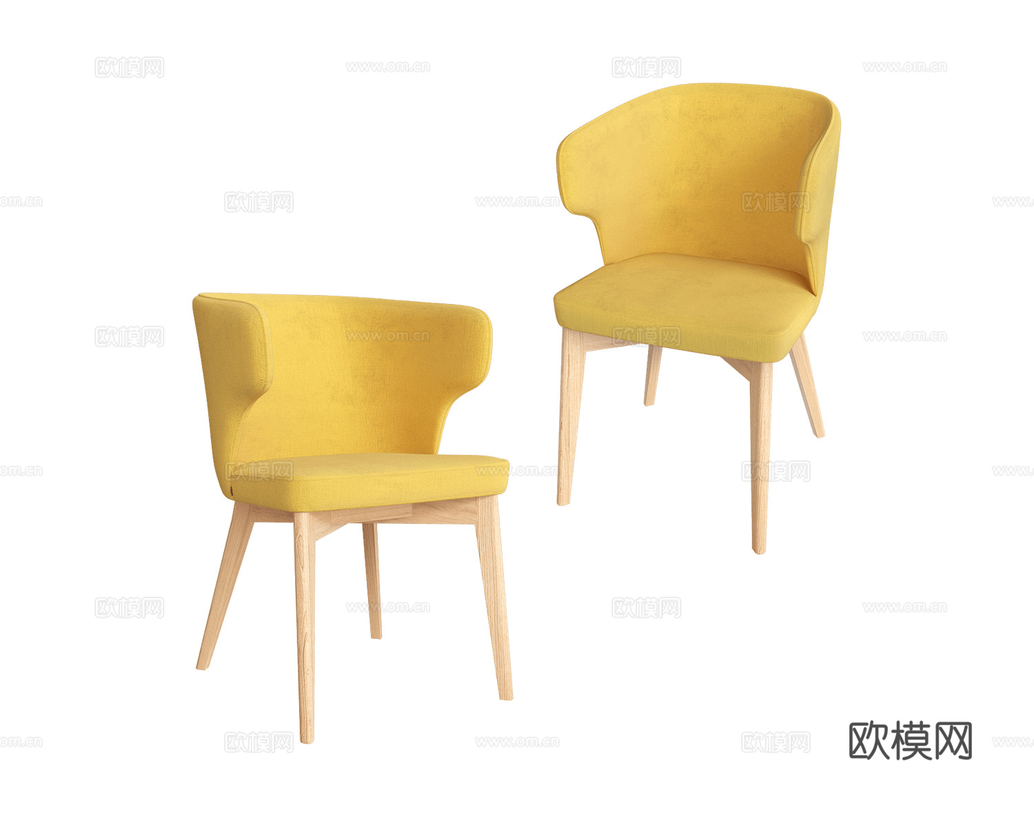 Artu 意式餐椅 椅子3d模型下载