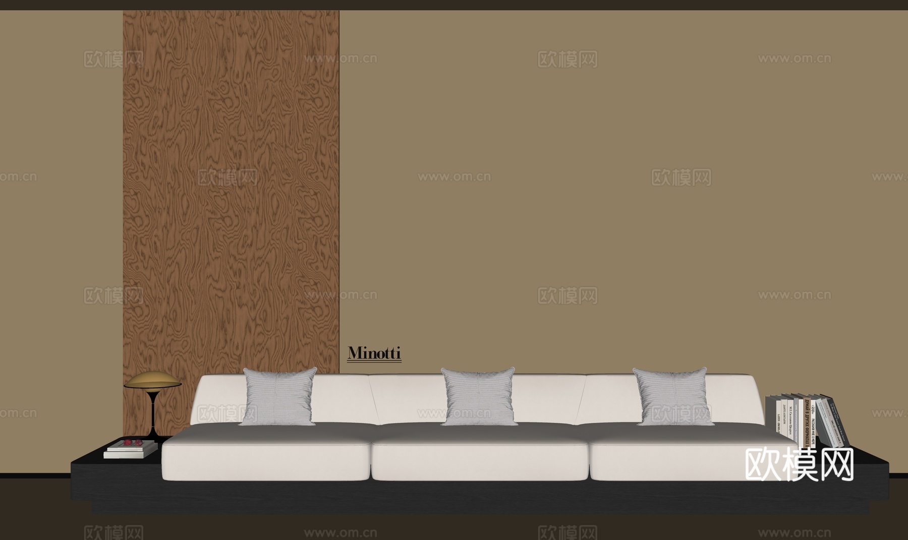 现代沙发su模型