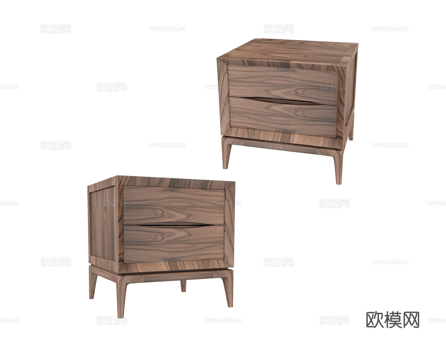 Ceccotti Collezioni 床头柜3d模型下载