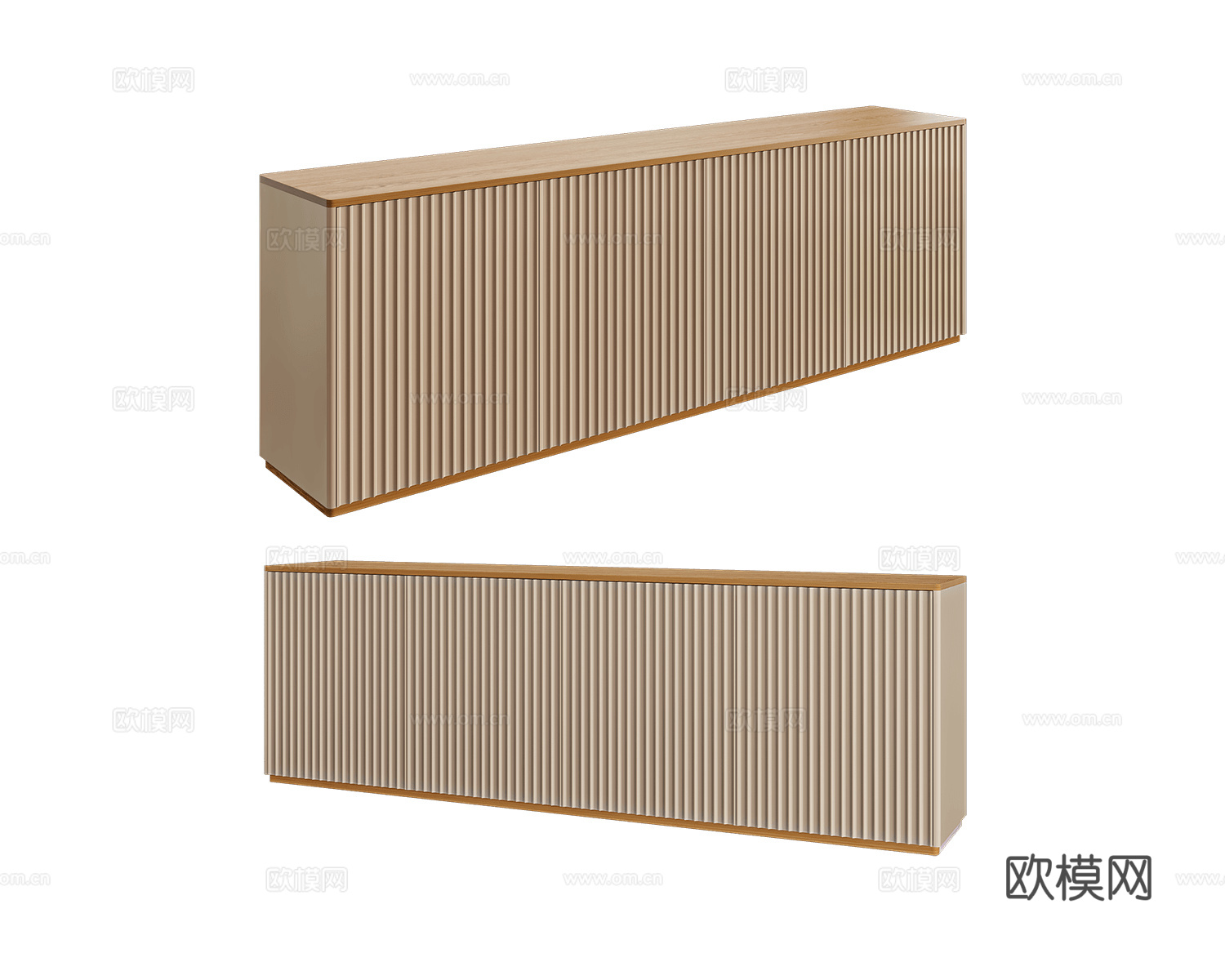 The IDEA 电视柜3d模型下载