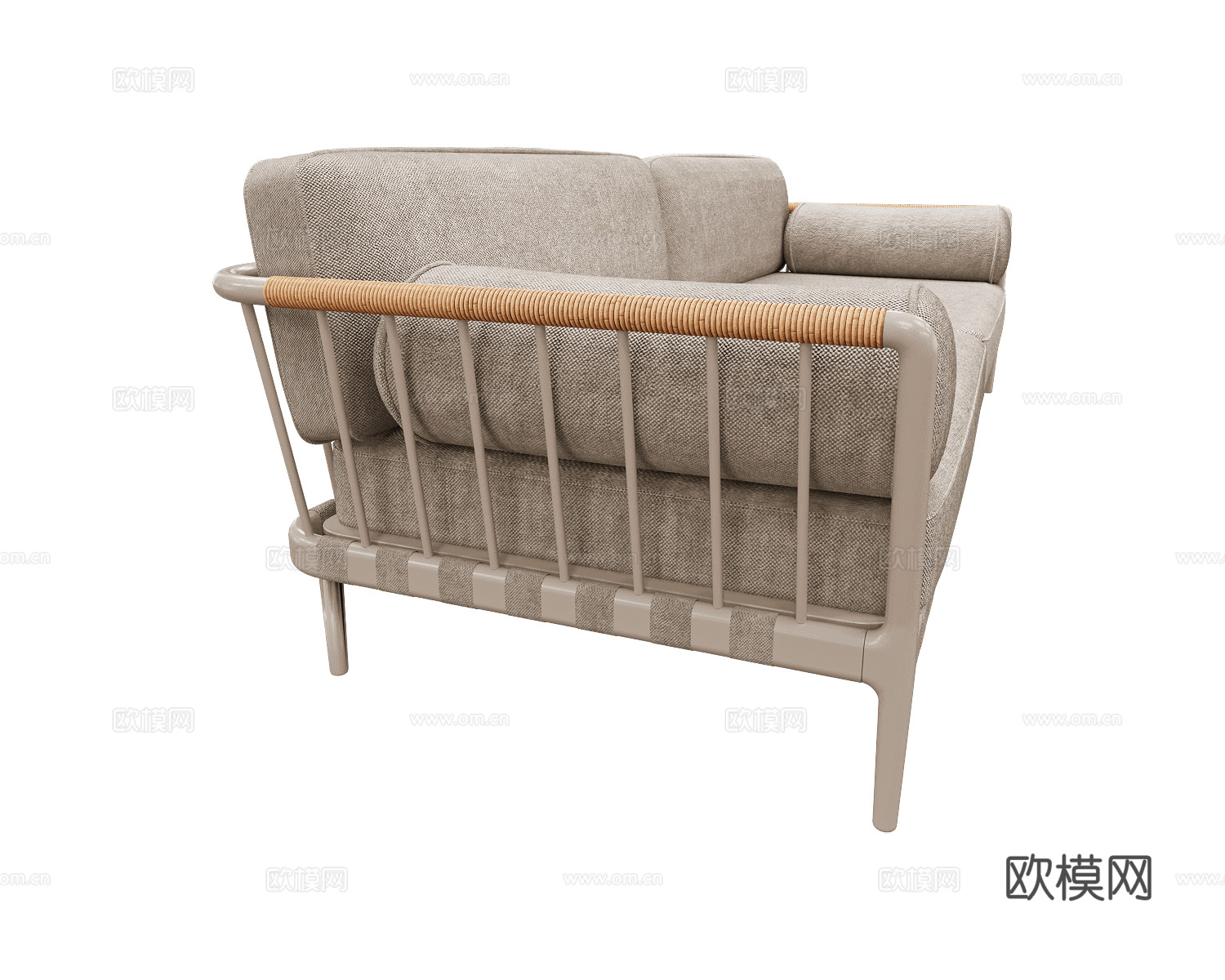 Vipp 户外双人沙发3d模型下载（渲染图1）