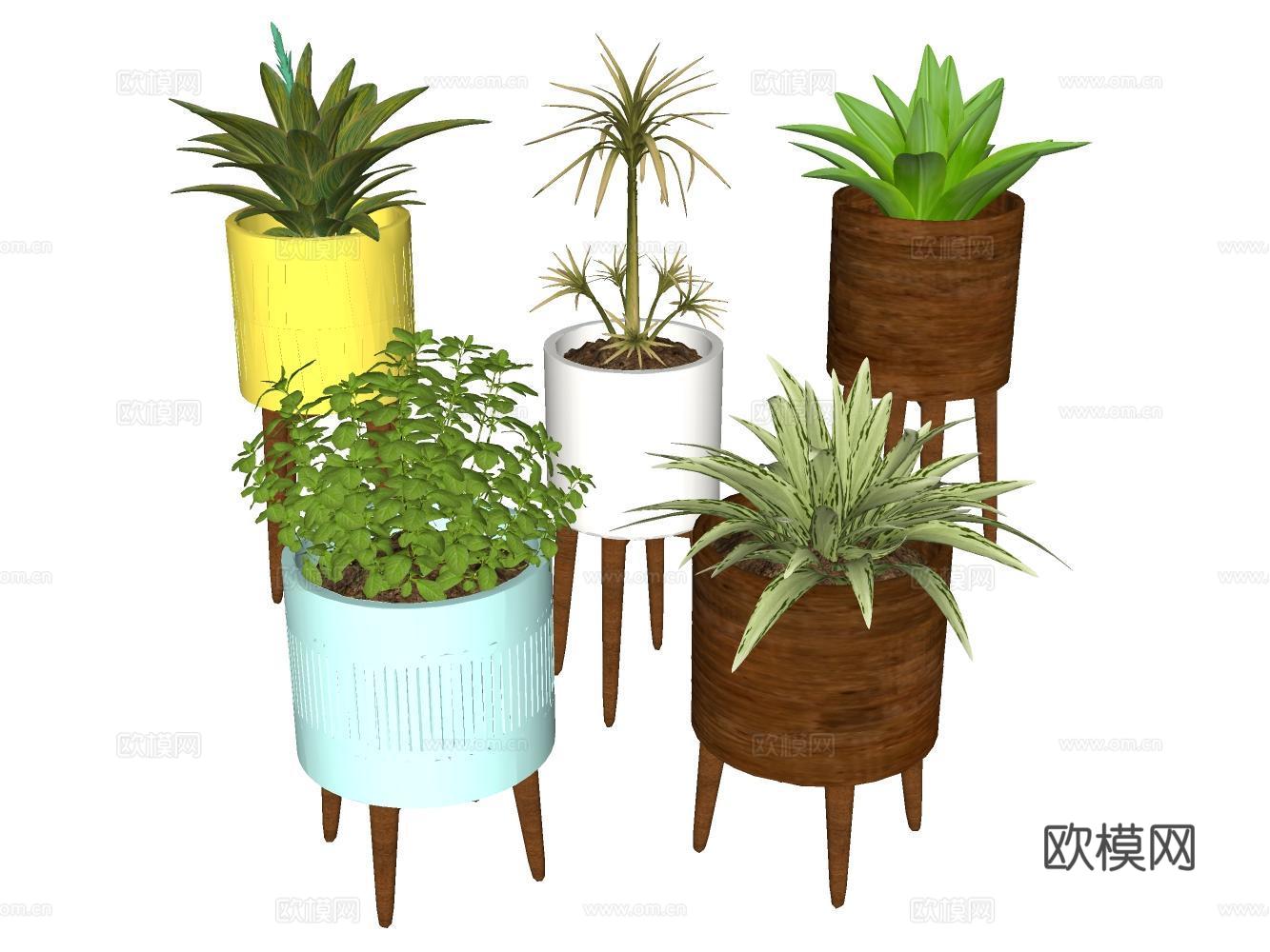 饰品摆件su模型