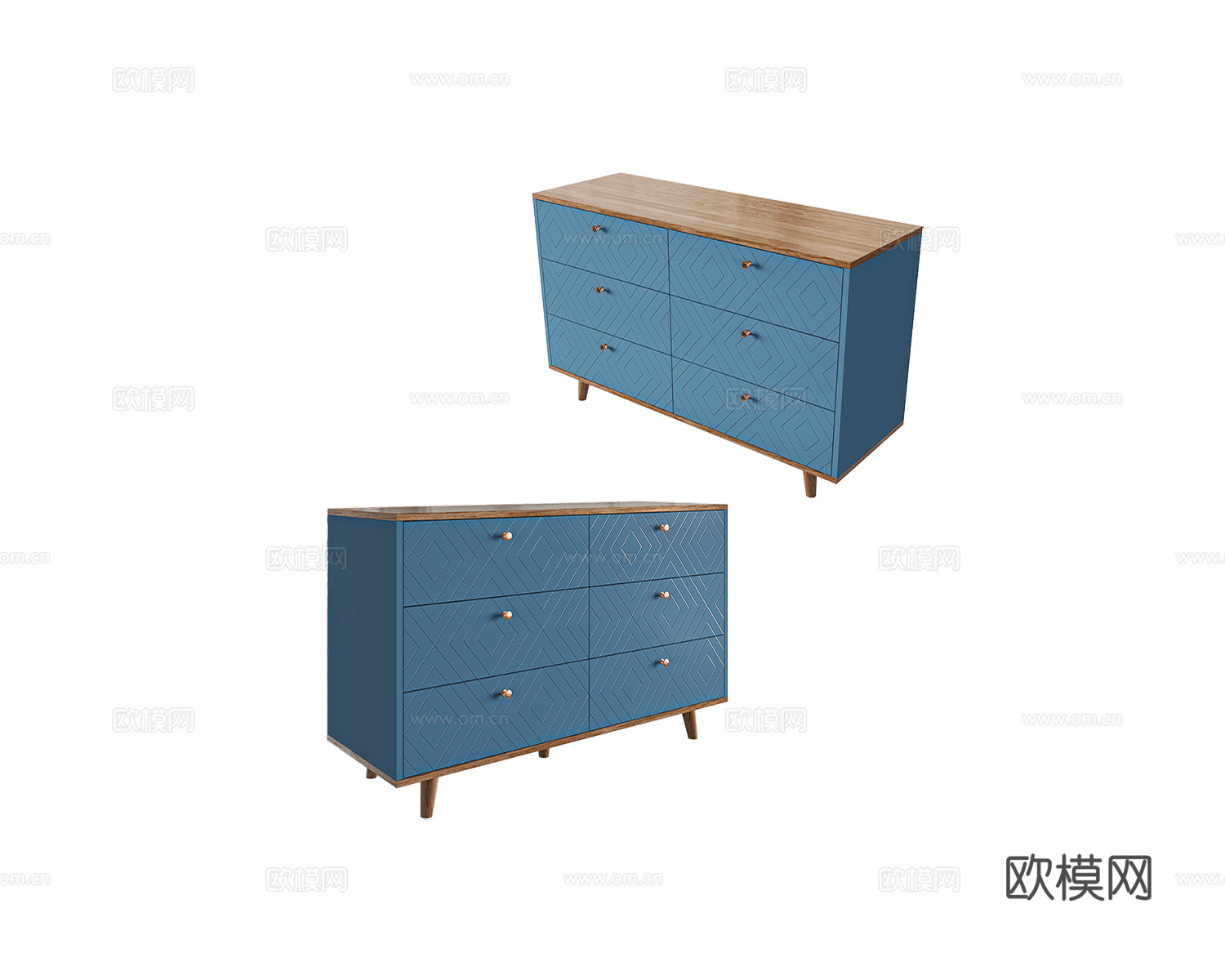 The IDEA 斗柜3d模型下载