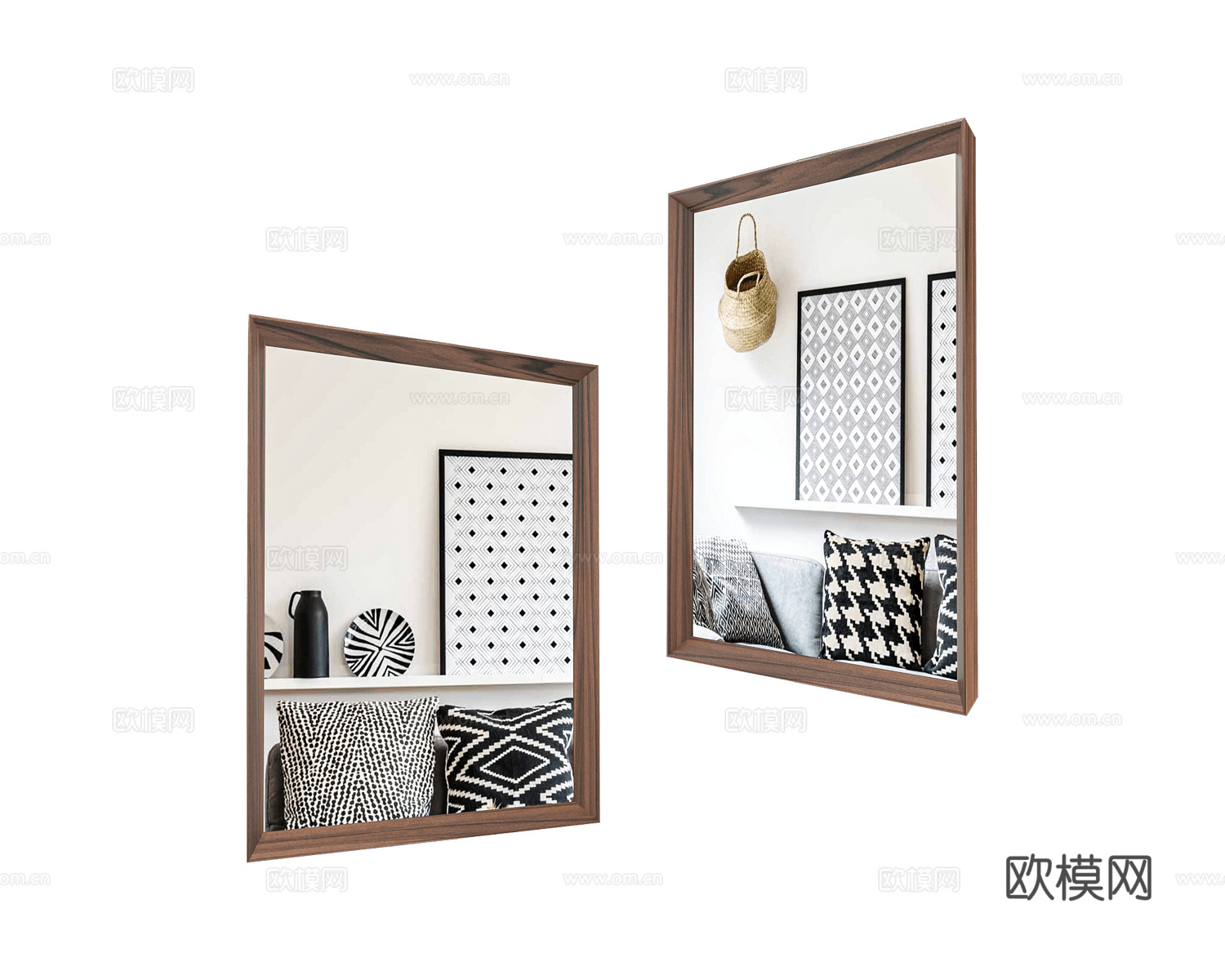 Ceccotti Collezioni 挂镜 镜子3d模型下载