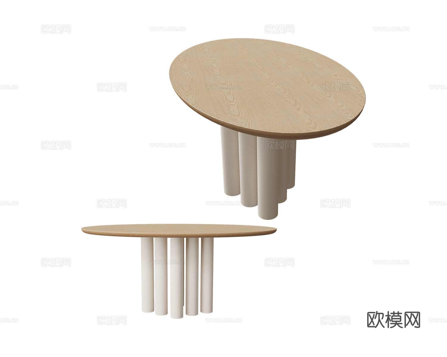 NG Design 餐桌3d模型下载