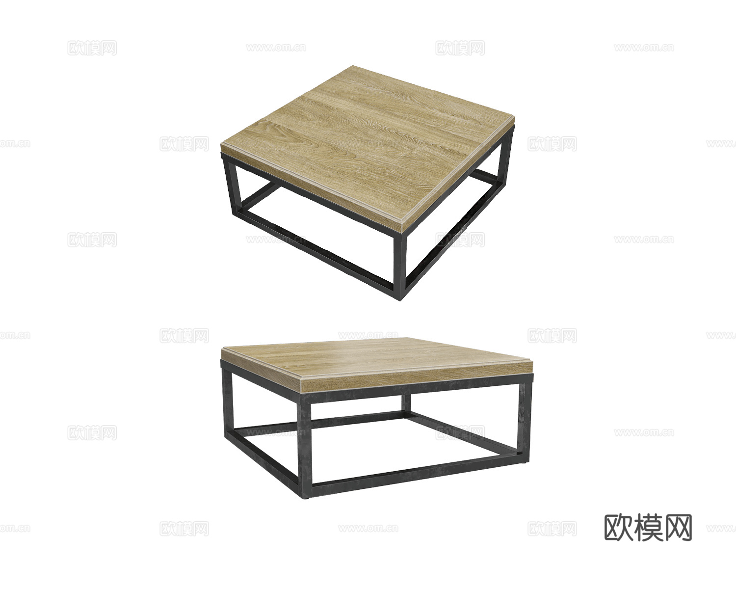 Full House 茶几3d模型下载（渲染图1）