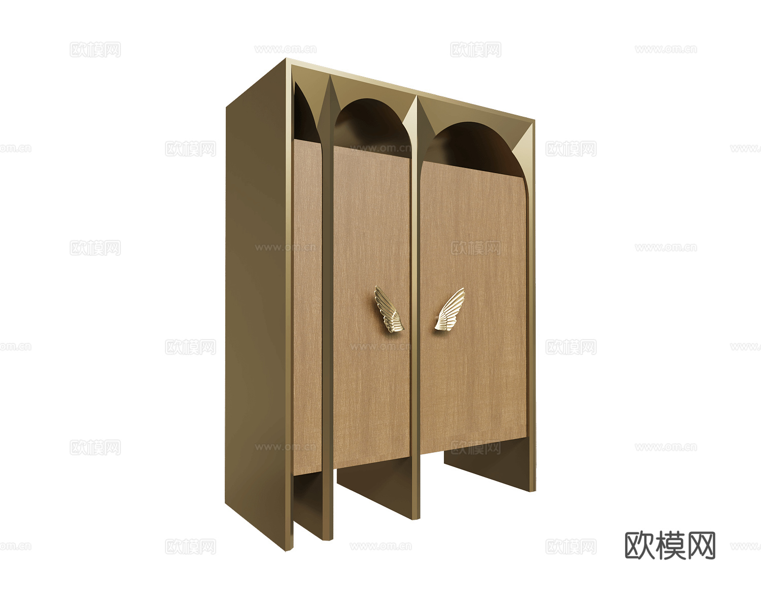 Jetclass 意式餐边柜3d模型下载（渲染图2）