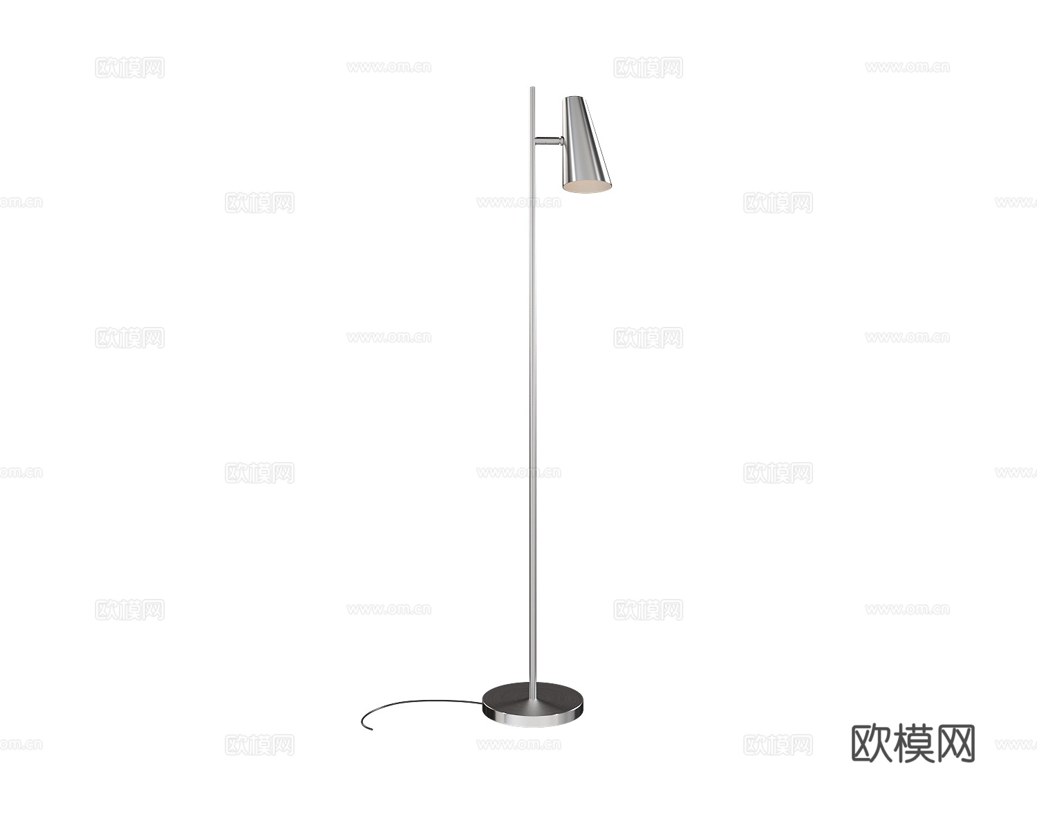Woud 落地灯3d模型下载（渲染图1）