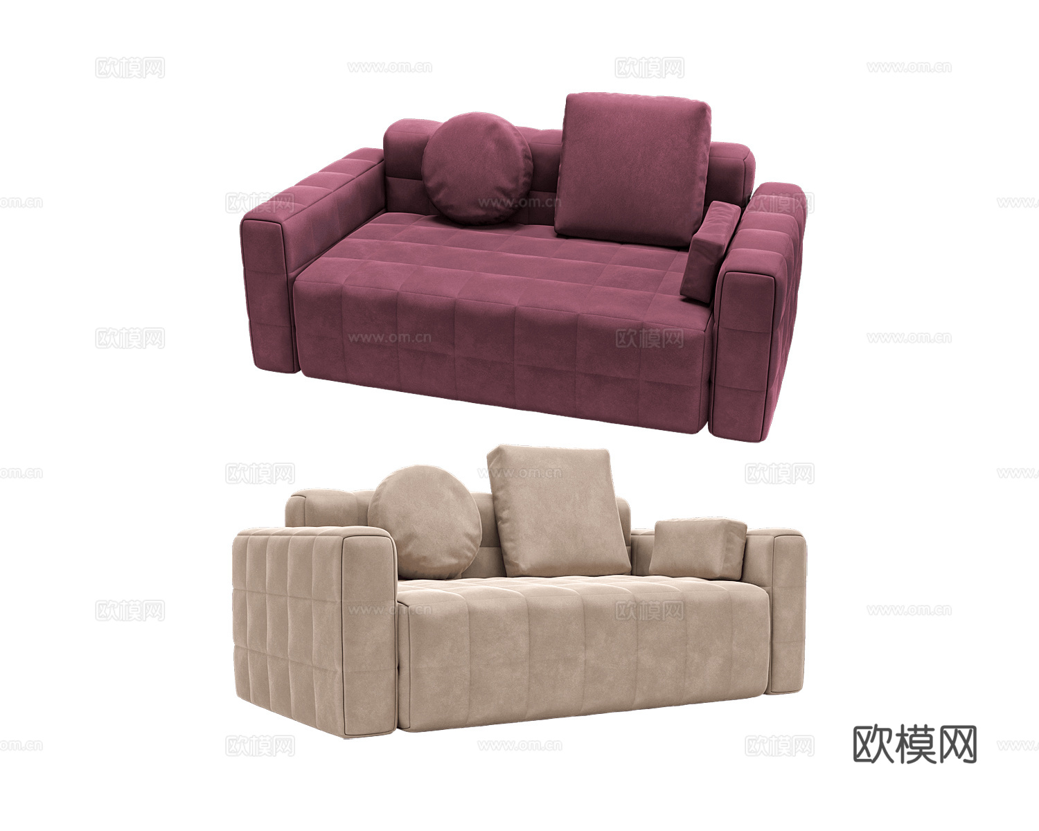 KULT 单人沙发3d模型下载